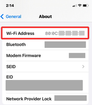 四方台苹果四方台mac维修如何在iPhone查找MAC地址